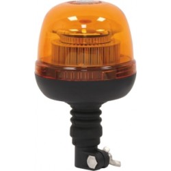 Gyrophare LED double flash sur tige flexible